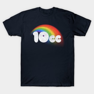 10cc ..... Retro .... 70s Styled ..... Fan Art Design T-Shirt